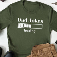 Dad Jokes Loading - Mens T-Shirt - Dads T-Shirt