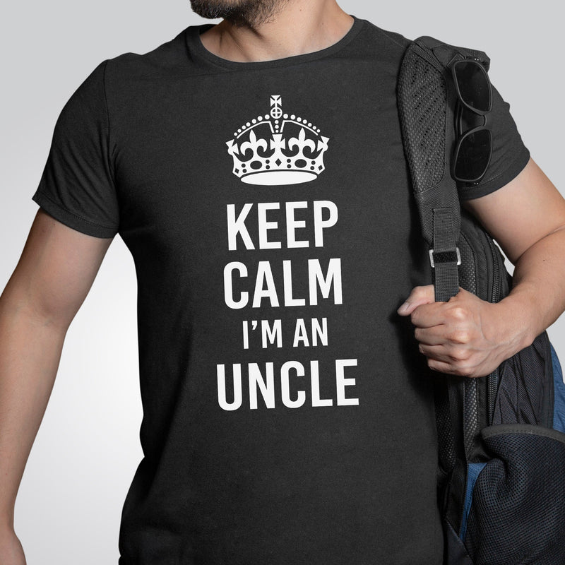 Keep Calm I'm An Uncle - Mens T-Shirt - Uncle T-Shirt