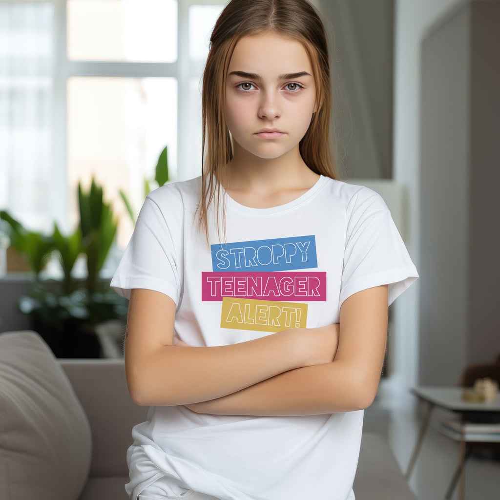 Stroppy Teenager Alert - Teenager T-Shirt