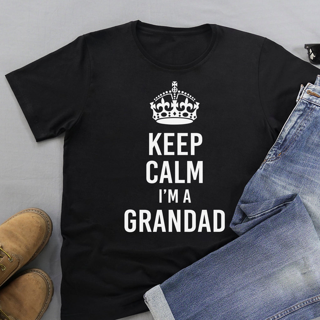 Keep Calm I'm A Grandad - Mens T-Shirt - Grandad T-Shirt