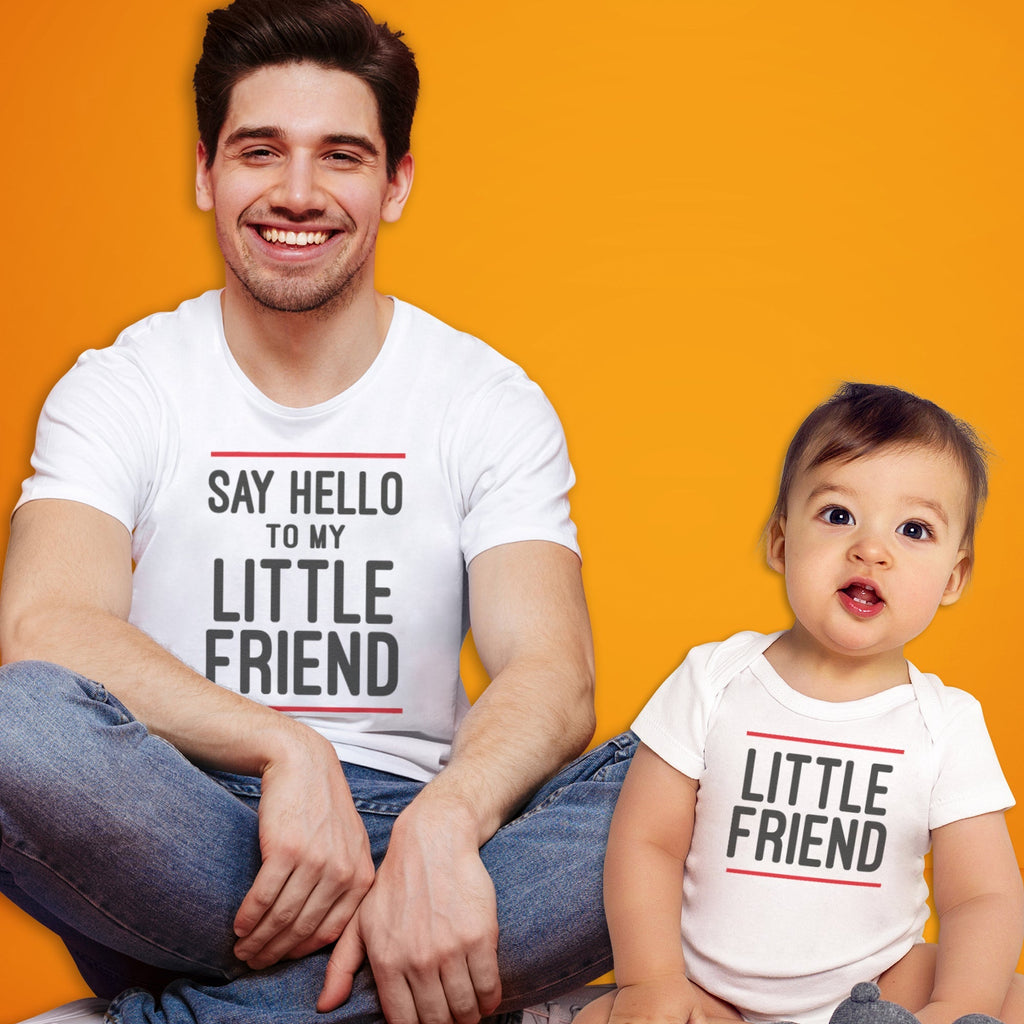 Say Hello To My Little Friend - T-Shirt & Bodysuit / T-Shirt - (Sold Separately)