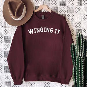 Winging It - Womens Sweater - Mum Sweater