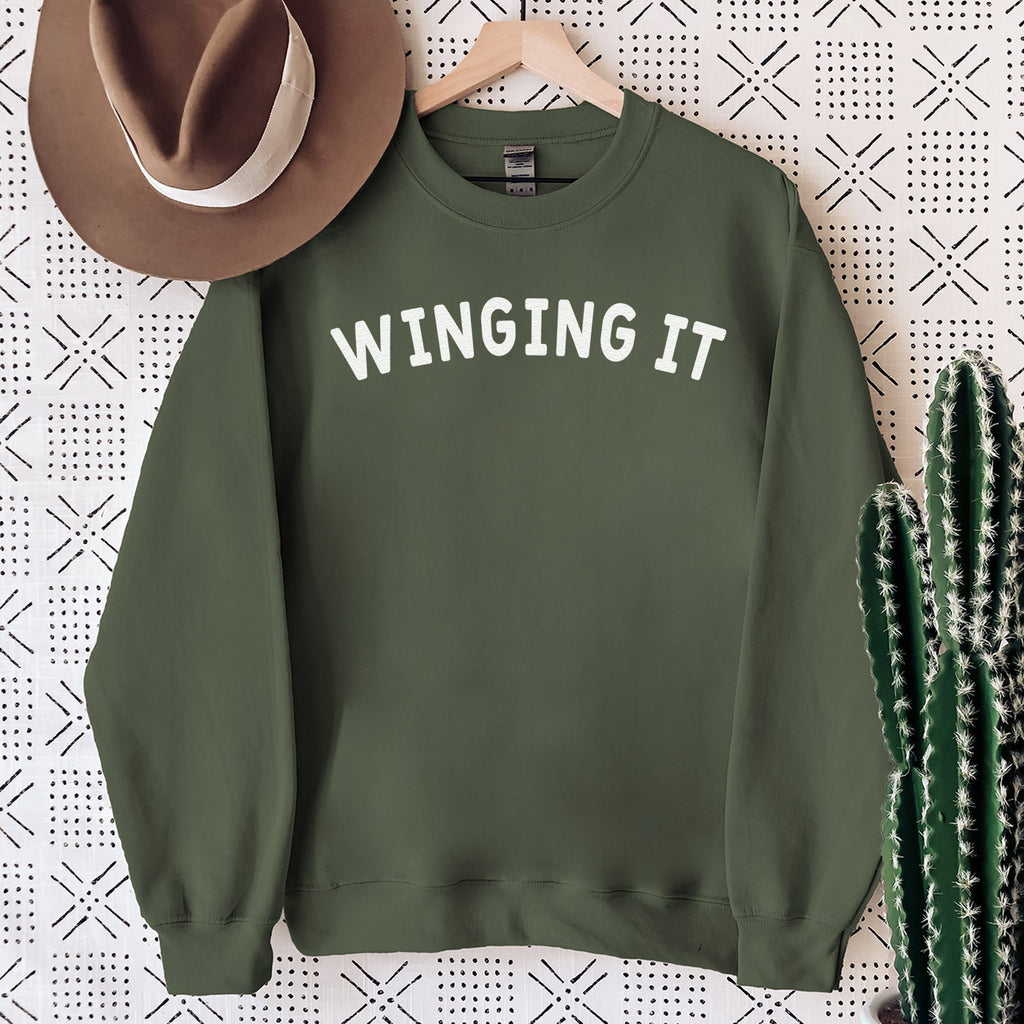 Winging It - Womens Sweater - Mum Sweater