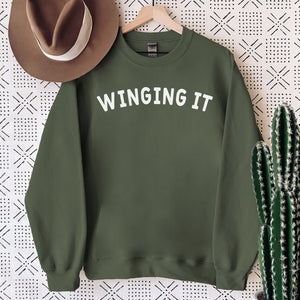 Winging It - Womens Sweater - Mum Sweater