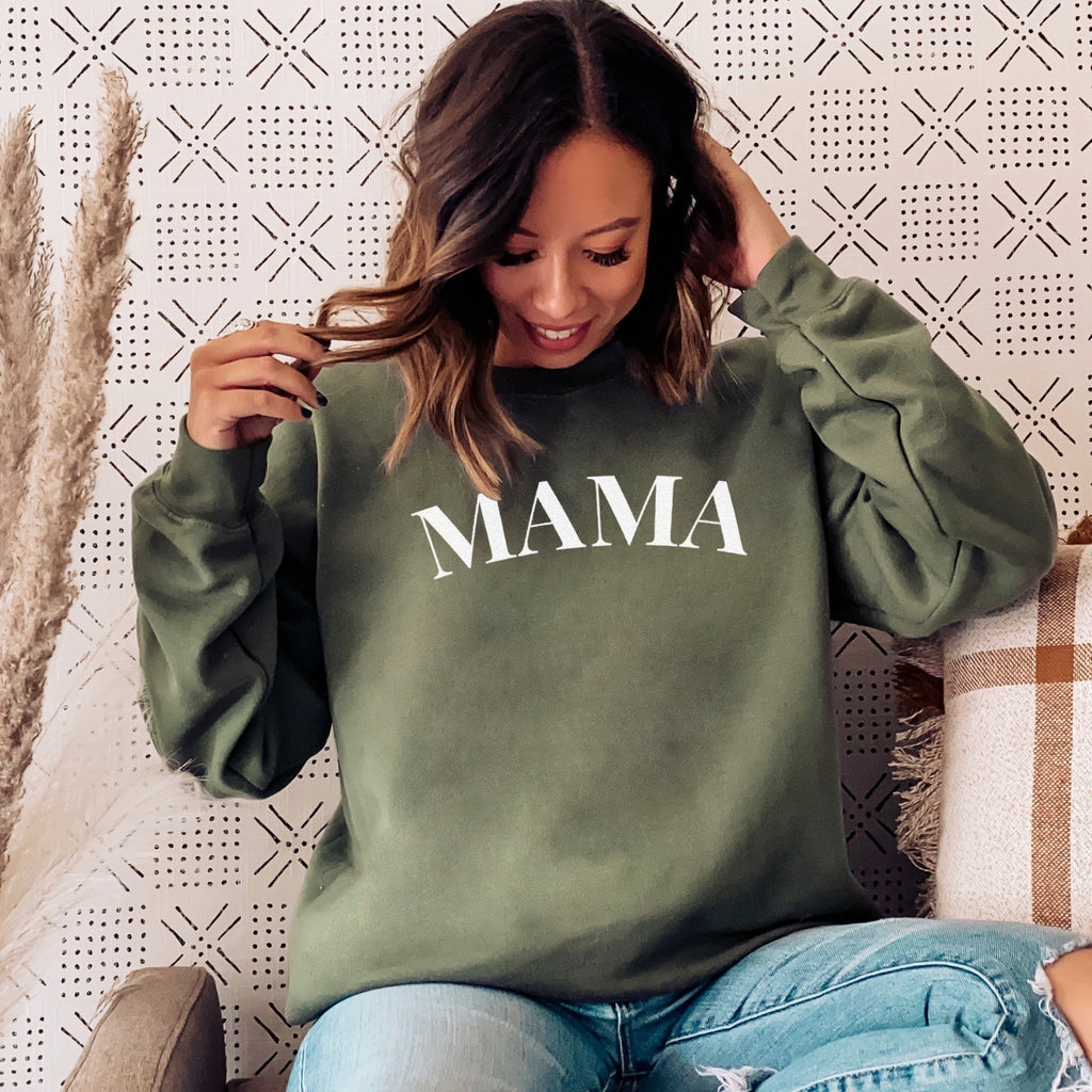 Mama - Womens Sweater - Mum Sweater