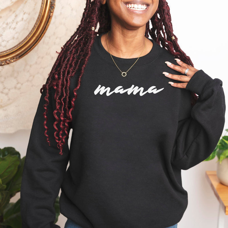 Mama Handwritten - Womens Sweater - Mum Sweater