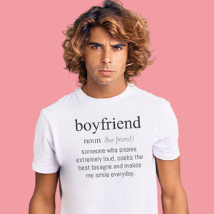 Boyfriend Definition - Mens T-Shirt - Boyfriend T-Shirt