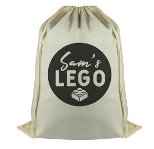 PERSONALISED Name Lego - Carry Sack