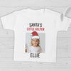 PERSONALISED Santa's Little Helper with Photo & Name - Baby & Kids - All Styles & Sizes