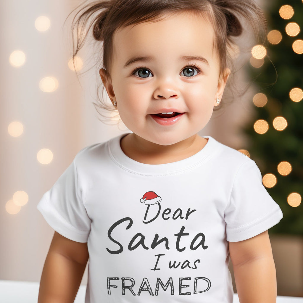 Dear Santa I Was Framed - Baby & Kids - All Styles & Sizes