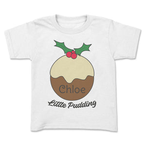 PERSONALISED Little Pudding - Baby & Kids - All Styles & Sizes
