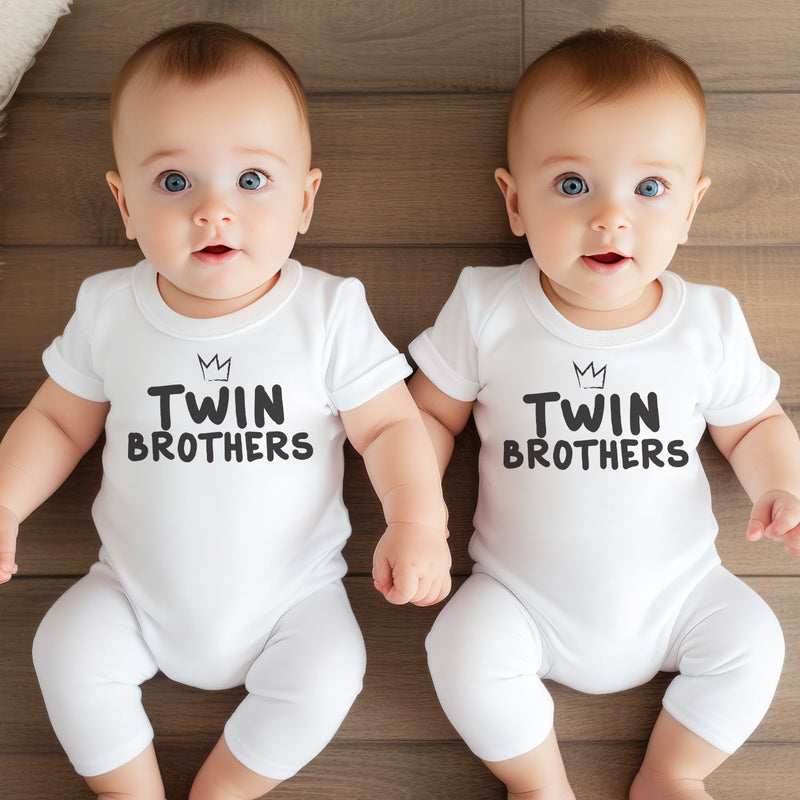 Boy girl sales twin clothing sets