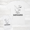 Daddysaurus & Babysaurus - Mens T Shirt & Baby Bodysuit - (Sold Separately)