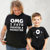 OMG I've Created A White Monster! - Baby T-Shirt & Bodysuit / Mum T-Shirt Matching Set - (Sold Separately)