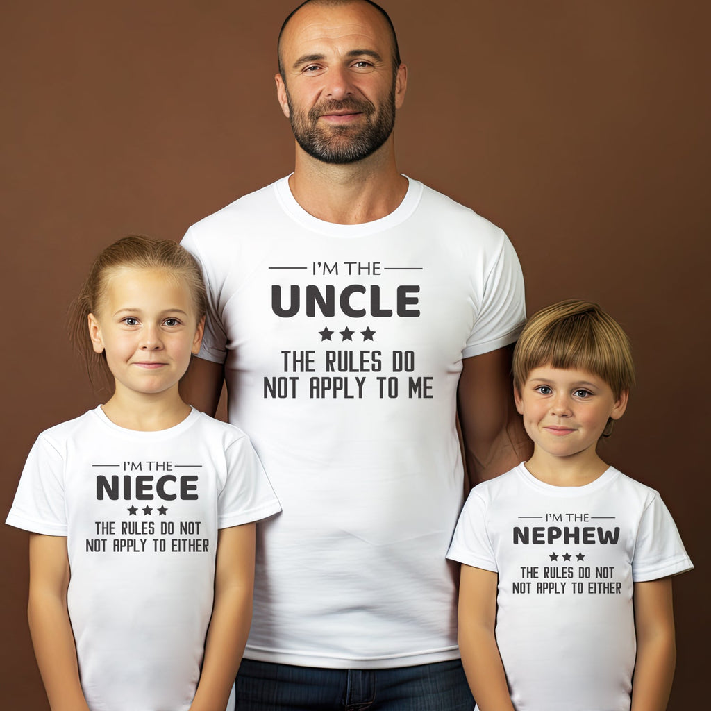 The Rules Do Not Apply To Us - Uncle Matching Set - (Sold Separately)