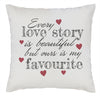 Our Love Story - Printed Cushion Cover