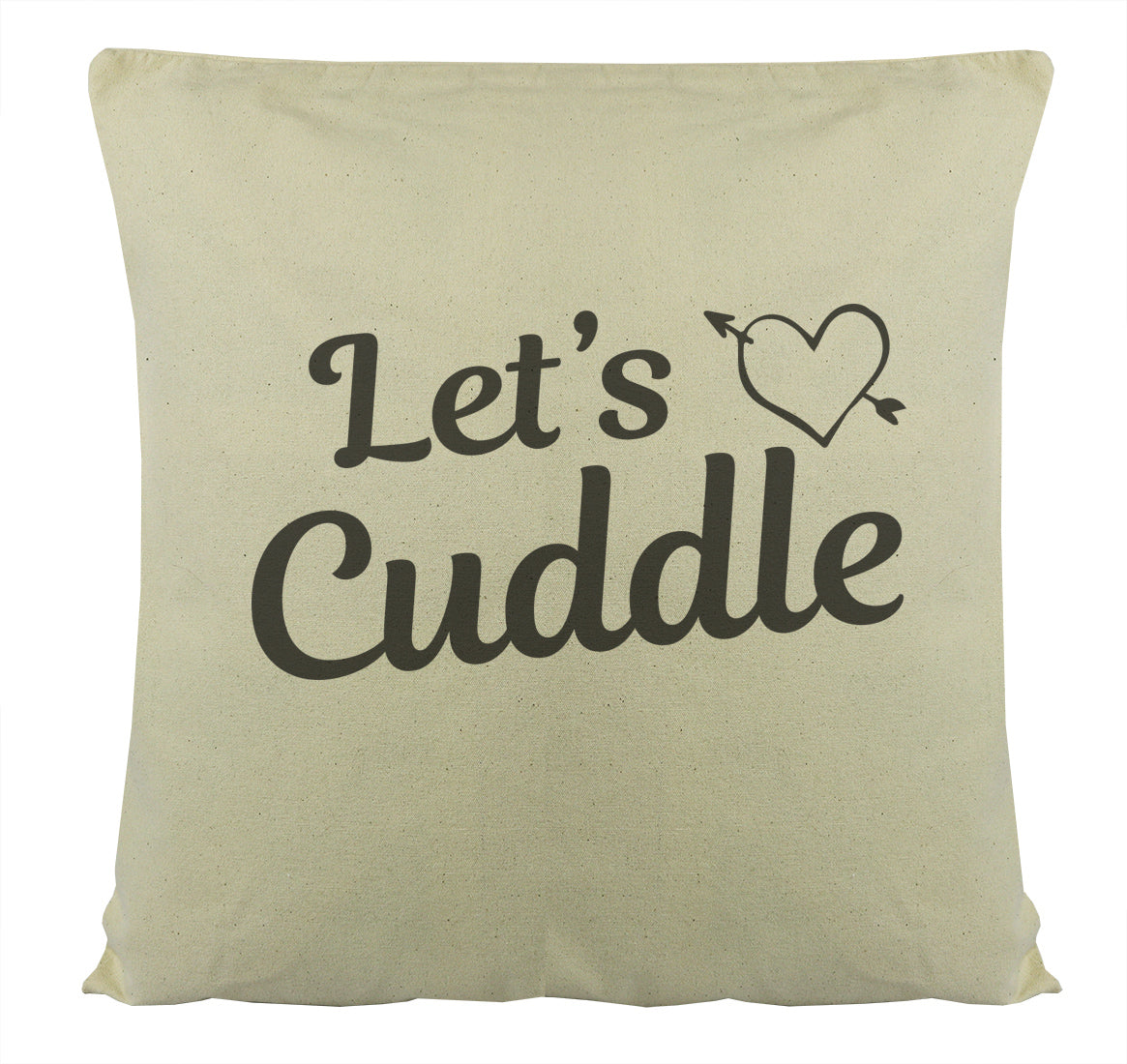Let's Cuddle - Printed Cushion Cover