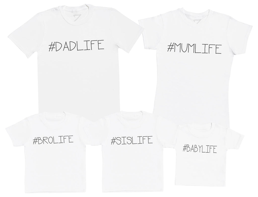 #Family Life - Matching Set - Baby / Kids T-Shirt, Mum & Dad T-Shirt (4252160360497)