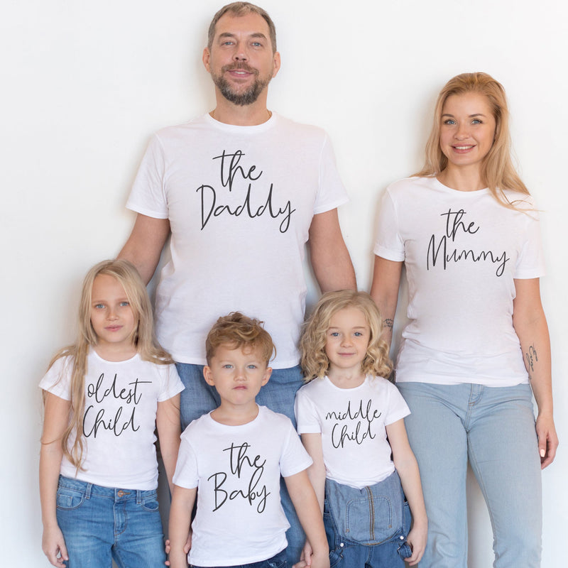 The Family Member Set - Whole Family Matching - Family Matching Tops - (Sold Separately)