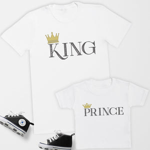 King & Prince - Mens T Shirt & Kid's T-Shirt - (Sold Separately)