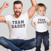 Team Daddy - Matching Set - Baby Bodysuit & Dad T-Shirt - (Sold Separately)
