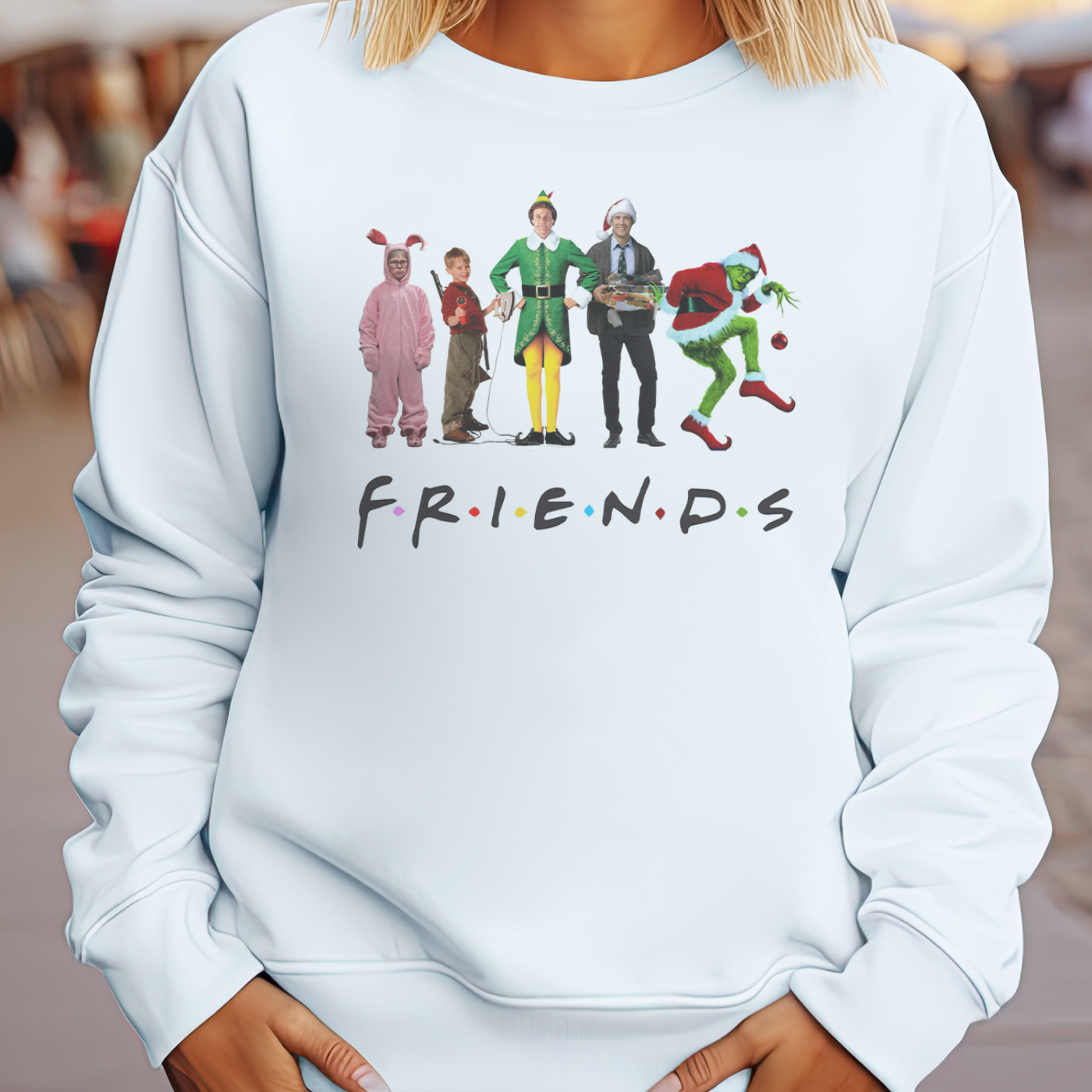 Friends Christmas Sweater Christmas Jumper Sweatshirt All Sizes The Gift Project