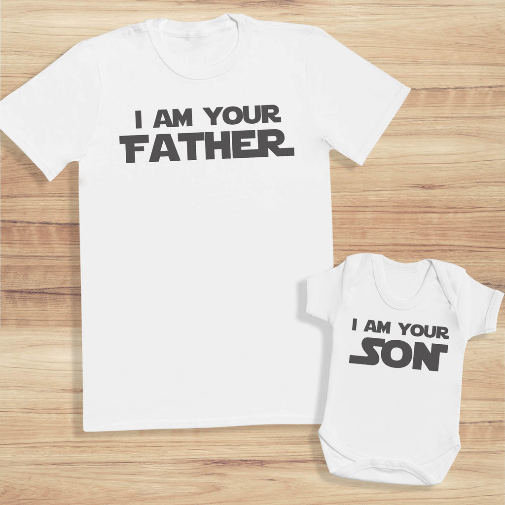 I Am Your Son I Am Your Father - Matching Set - Baby / Kids T-Shirt & Dad T-Shirt - (Sold Separately)