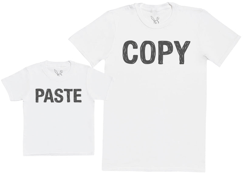 COPY & PASTE - Matching Set - Baby / Kids T-Shirt & Dad T-Shirt - (Sold Separately)