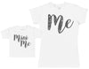 Me & Mini Me - Baby Gift Set with Baby T-Shirt & Mother's T-Shirt (11605116554)