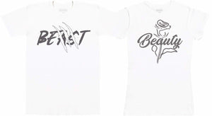 Beauty & Beast - Couple T-Shirt Gift Set - The Gift Project