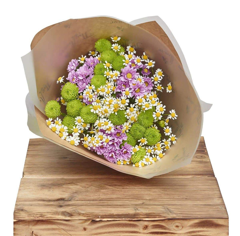Classic Chrysanthemums Pinks Flower Gift - The Gift Project