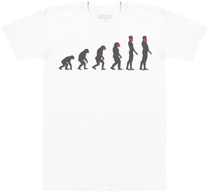 Evolution Of The Beard - Mens T-Shirt - The Gift Project