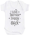 I Love My Brother To The Moon And Back Baby Bodysuit - The Gift Project
