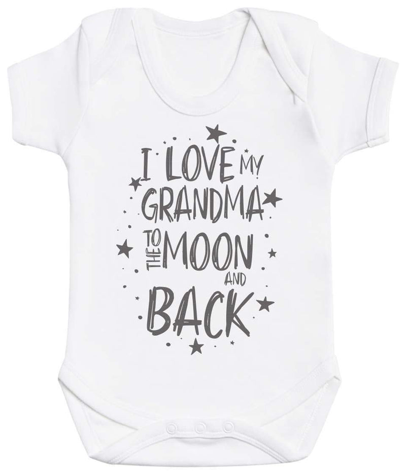 I Love My Grandma To The Moon And Back - Baby Bodysuit