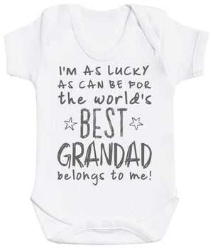 I'm As Lucky As Can Be Best Grandad belongs to me! Baby Bodysuit - The Gift Project