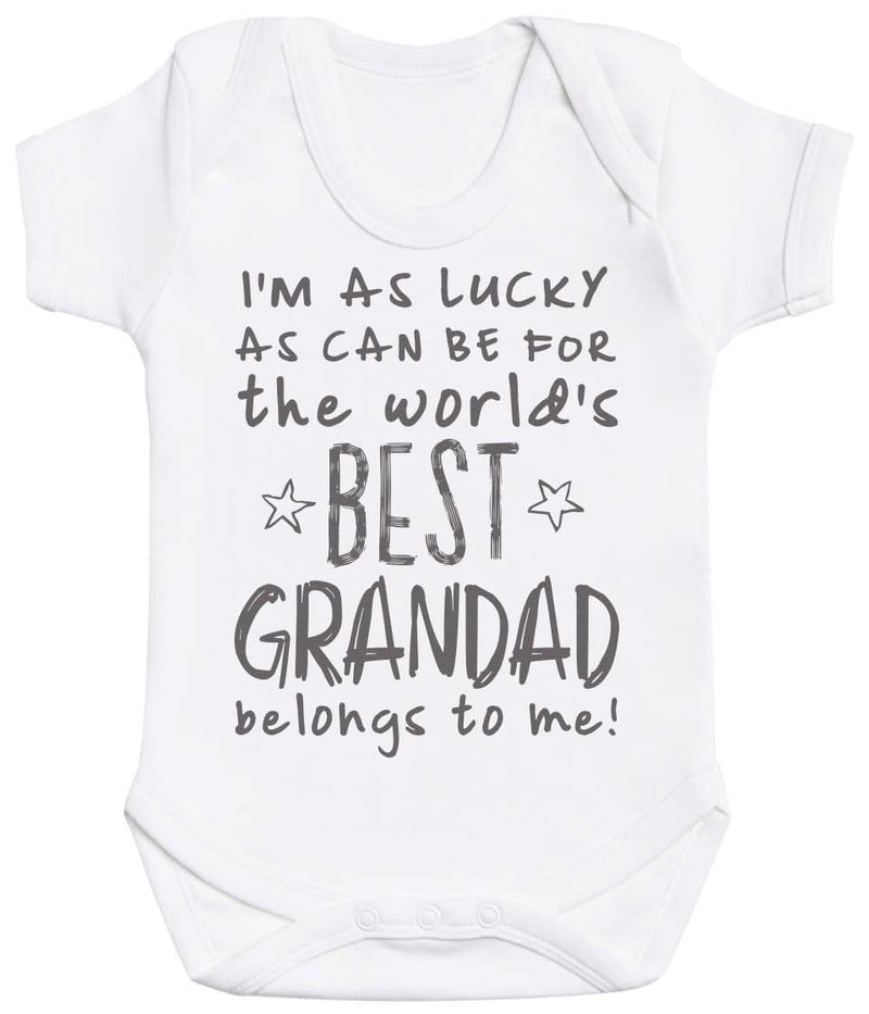 I'm As Lucky As Can Be Best Grandad belongs to me! - Baby Bodysuit