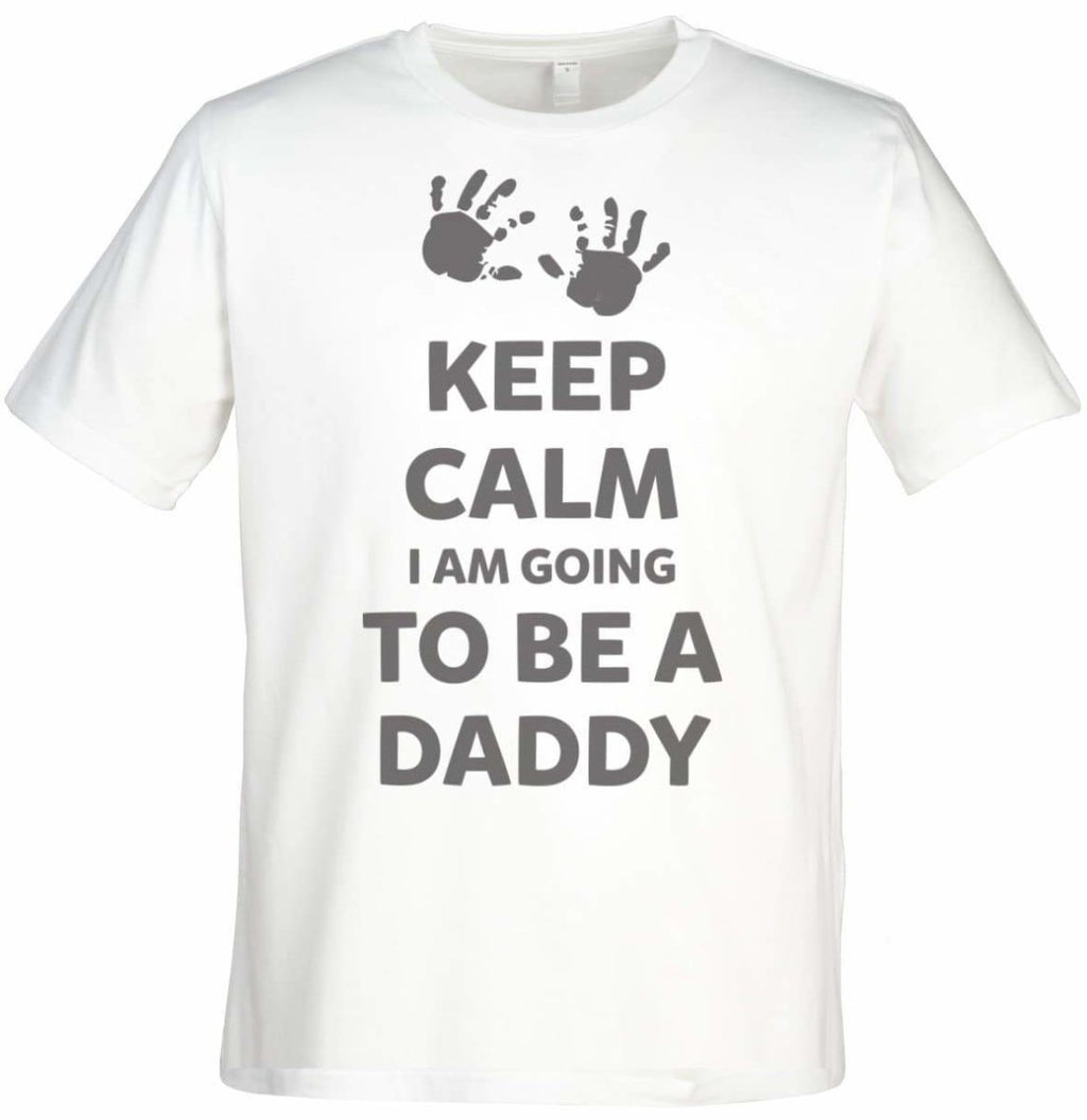 Keep Calm I Am Going To Be A Daddy Men's Crew Neck T-Shirt - The Gift Project