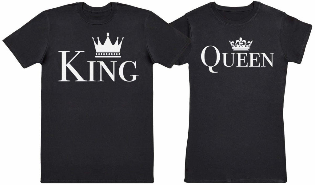 King & Queen - Couple T-Shirt Gift Set - The Gift Project