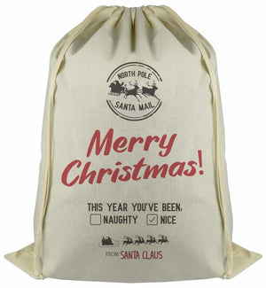 Merry Christmas This Year You've Been... - Christmas Santa Sack - The Gift Project
