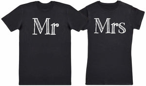 Mr & Mrs - Couple T-Shirt Gift Set - The Gift Project