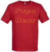 Papa Bear Organic Mens T Shirt - Father's Day Gift - The Gift Project