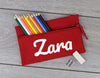 Personalised Name - 'Zara' Example - Pencil Case, Kids Pencil Case, Stationary Bag Holder - The Gift Project