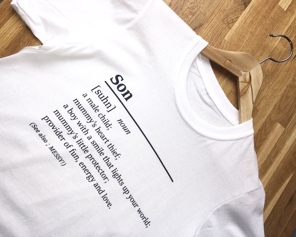 Son Noun- Baby T-Shirt / Kids T-Shirt - The Gift Project
