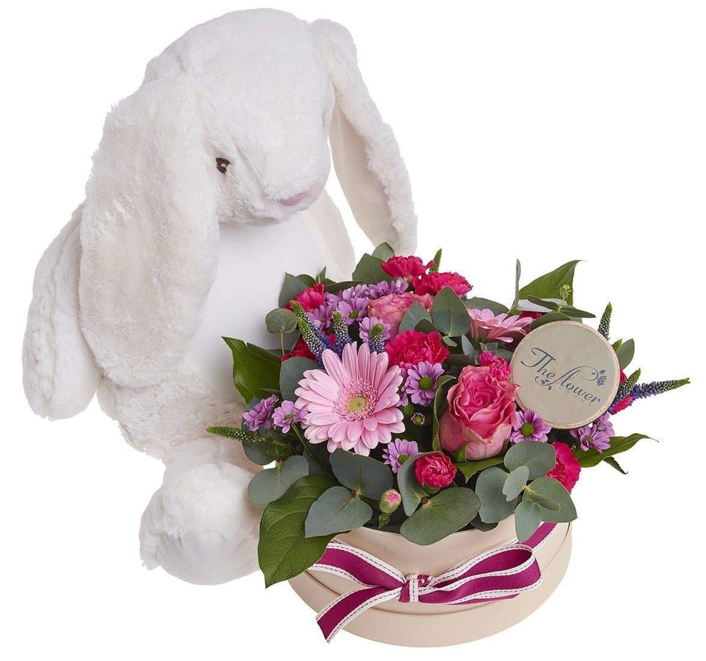 Teddy Bunny & Pretty Pinks Hatbox - The Gift Project
