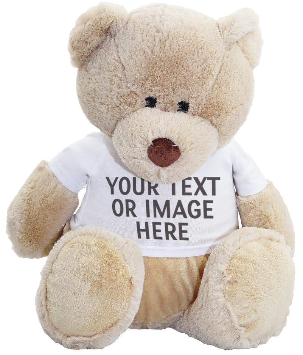 Teddy With Personalised Removable T-Shirt - The Gift Project